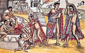 sacrificios humanos de los aztecas